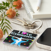 体操プリンセス キーホルダー (正面右)