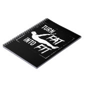 体操ボディウェイトトレーニング引用文 ノートブック (左側)