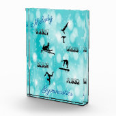 体操ボールト、バー、梁、床カスタム フォトブロック (右)