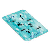 体操ボールト、バー、梁、床カスタム マグネット (右側)