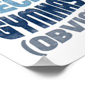 体操ポスター体操おもしろいアートプリント ポスター (角)