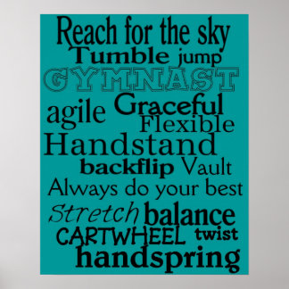 体操ポスター地下鉄アートウォールデコレーション ポスター