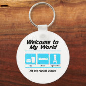 体操マイワールド キーホルダー (正面)