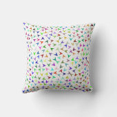 体操ママ装飾用クッション。 クッション (裏面)