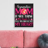 体操ママ キャンバスプリント (インサイチュ (リビング))