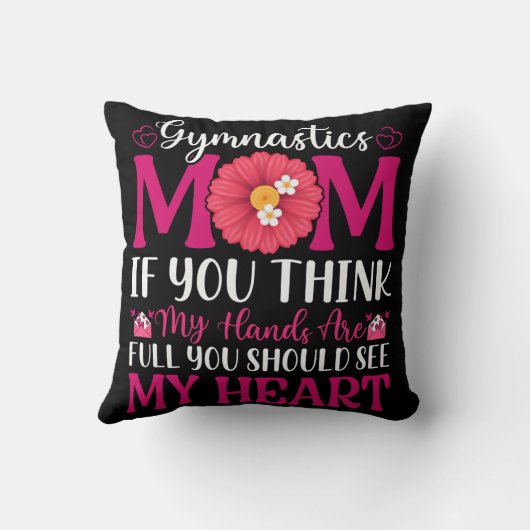 体操ママ クッション (裏面)