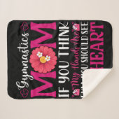 体操ママ シェルパブランケット (正面(横))