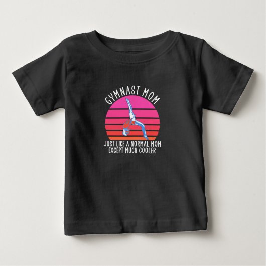 体操ママ ベビーTシャツ (正面)