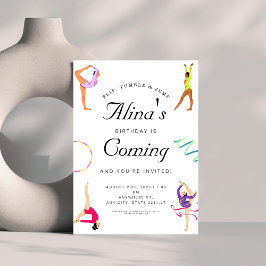 体操モダン生誕生会 招待状