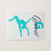 体操モノグラムGは体操向け ジグソーパズル (横)