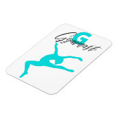 体操モノグラムGは体操向け マグネット (左側)