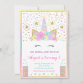 体操ユニコーン招待状, ユニコーン 招待状 (正面)