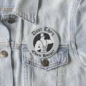 体操ユーモア – ホイストでもするのか?サーカスの強い男 缶バッジ (インサイチュ)