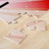 体操ライトパズルと体操選手。 ジグソーパズル (側面)