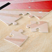 体操ライトパズルと体操選手。 ジグソーパズル (側面)