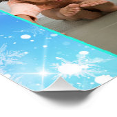 体操ライフパーソナライズされたパステル名&4写真 ポスター (コーナー)