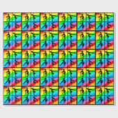 体操ラッかわいらしピング紙 ラッピングペーパー (フラット)