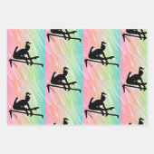 体操ラッピング紙シートセット ラッピングペーパーシート (正面3)