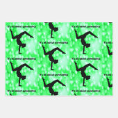 体操ラッピング紙シートセット ラッピングペーパーシート (正面2)