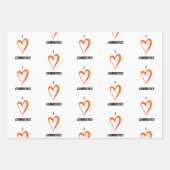 体操ラッピング紙シートセット ラッピングペーパーシート (正面)