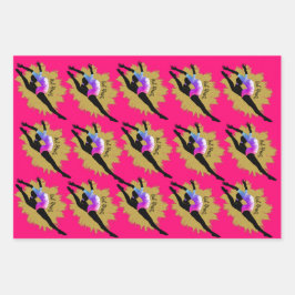 体操ラッピング紙 ラッピングペーパーシート