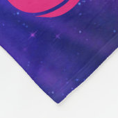 体操レベルスターバスト(任意の名前とレベル番号) フリースブランケット (角)