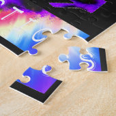 体操ワイルドアニマルプリントバランスビーム ジグソーパズル (側面)