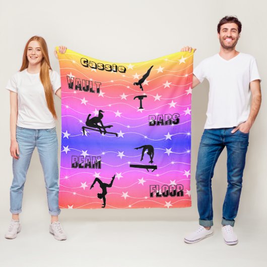 体操ヴォールト、バー、梁、床フリースブランケット フリースブランケット (インサイチュ)