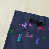 体操ヴォールト、バー、梁、床 ビーチタオル (インサイチュ)