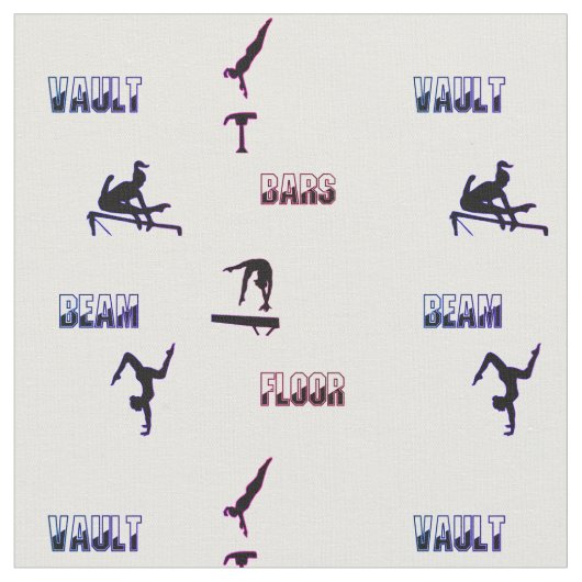 体操ヴォールト、バー、梁、床 ファブリック (クローズアップ)