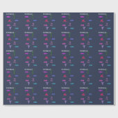 体操ヴォールト、バー、梁、床 ラッピングペーパー (フラット)