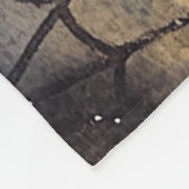 体操不気味スパイダーウェブハロウィーン フリースブランケット (角)