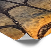 体操不気味スパイダーウェブハロウィーン ポスター (角)