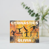 体操不気味スパイダーウェブハロウィーン ポストカード (スタンド正面)