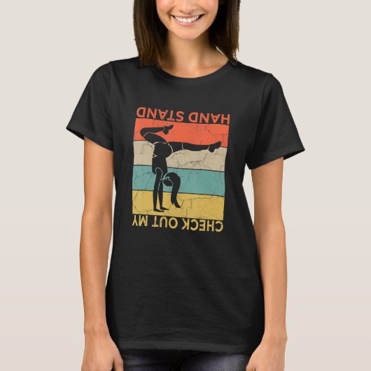 体操体操アクロバティック芸術的ダンススポーツ Tシャツ (正面)