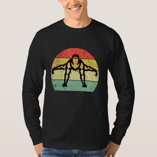体操体重量dipsプルアップバー口径 tシャツ (正面)