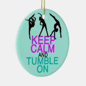 体操保で落ち着く セラミックオーナメント (右)