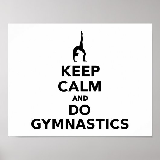 体操保を行う ポスター (正面)