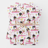 体操多文化パーソナライズされた ラッピングペーパーシート (インサイチュ)