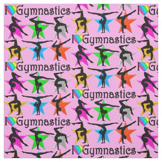 体操大切布が大好きなピンク ファブリック (見本)