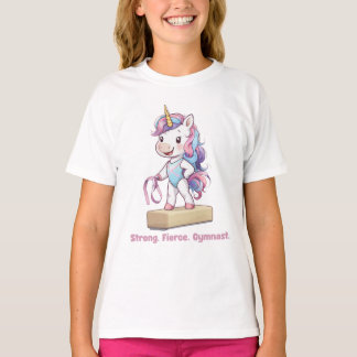 体操女子Tシャツ Tシャツ