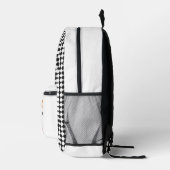 体操学校スポーツ年季チームカラーカラフル プリントバックパック (右)