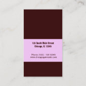 体操学校 名刺 (裏面)