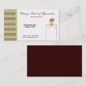 体操学校 名刺 (正面/裏面)