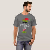 体操小妖精や小人衣装の家族グループChri Tシャツ (正面フル)