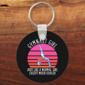 体操少女 キーホルダー (正面)