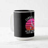 体操少女 ツートーンマグカップ (正面左)