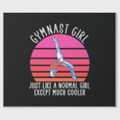 体操少女 ラッピングペーパー (フラット)