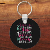 体操引用文ガールギムナストフリップオフバー キーホルダー (正面)