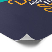 体操感動的スポーツ引用文体操少女 ポスター (角)